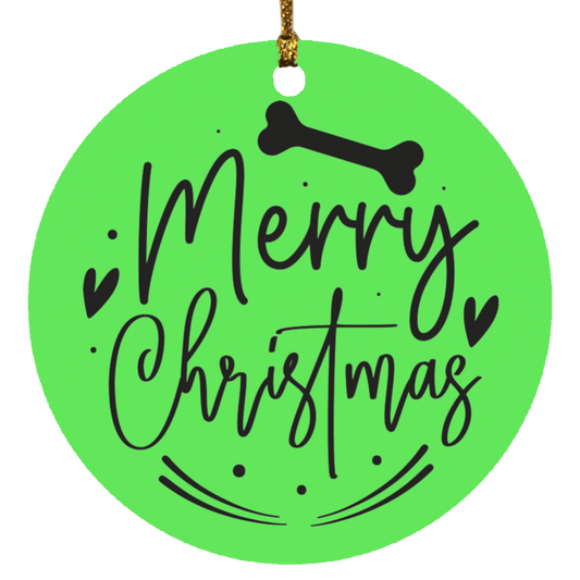 Merry Christmas Ornament