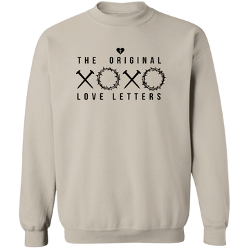 The Original Love Letters Crewneck Pullover Sweatshirt