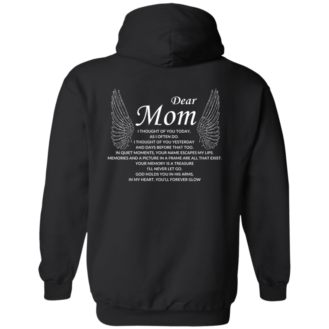Dear Mom Pullover Hoodie