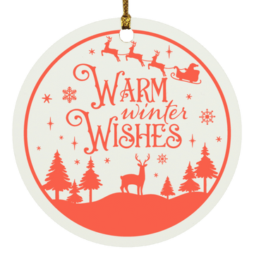 Warm Winter Wishes Ornament