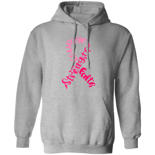 Strength, Coverage & Faith Pullover Hoodie
