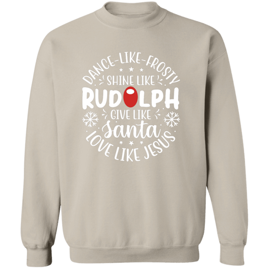 Dance Like Frosty Crewneck Pullover Sweatshirt