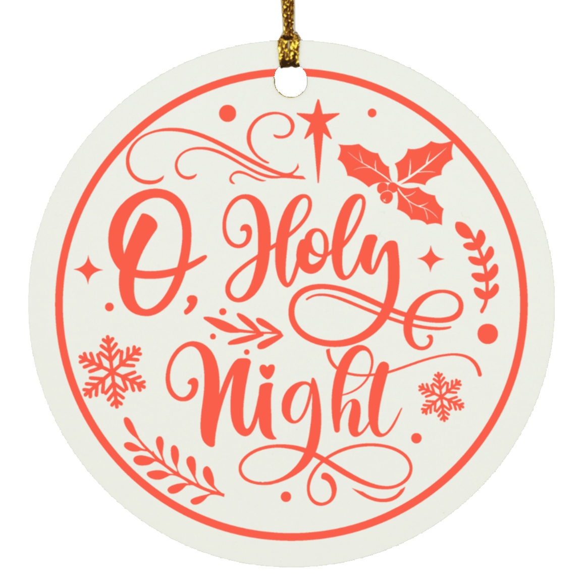 Oh Holy Night Ornament
