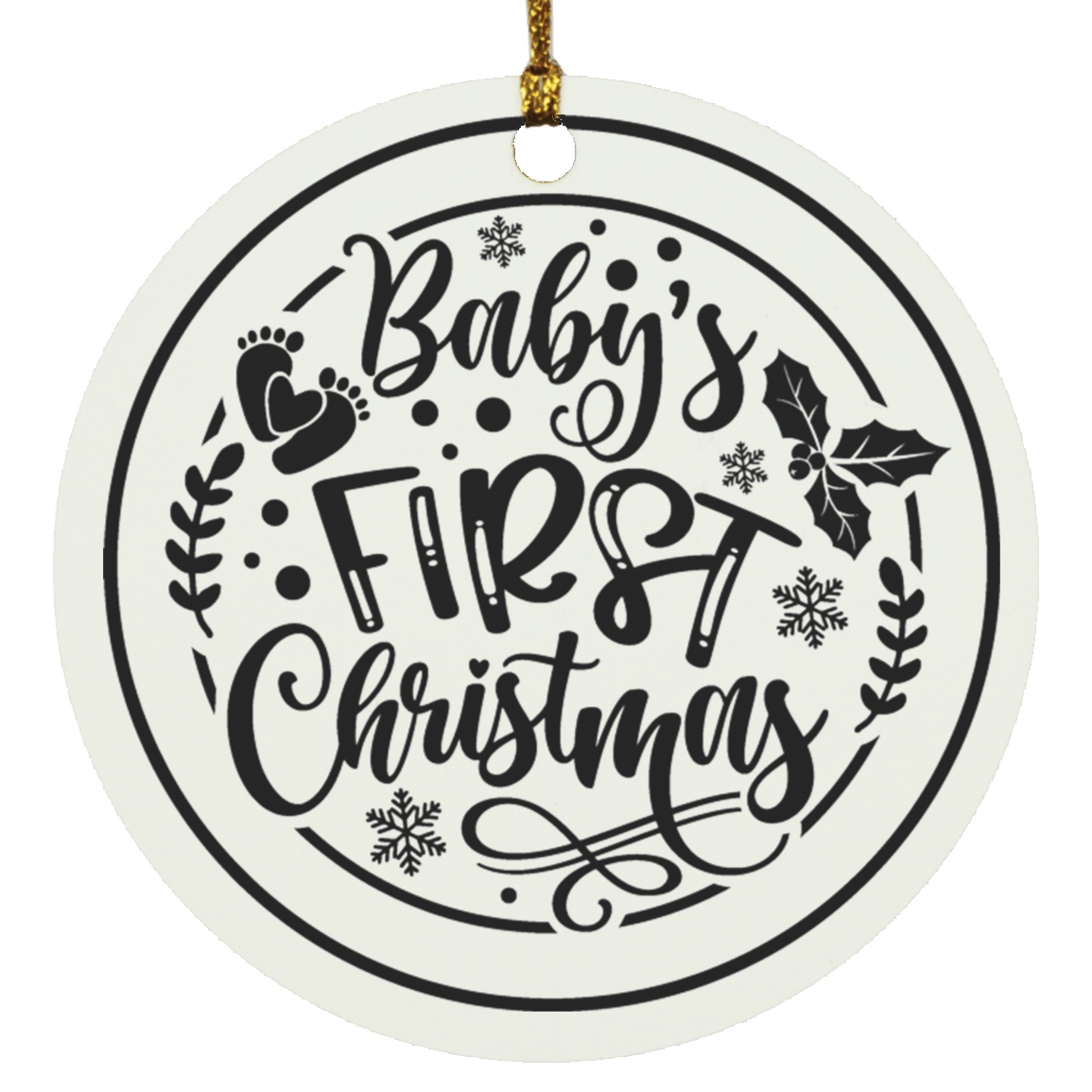 Baby's First Christmas Ornament