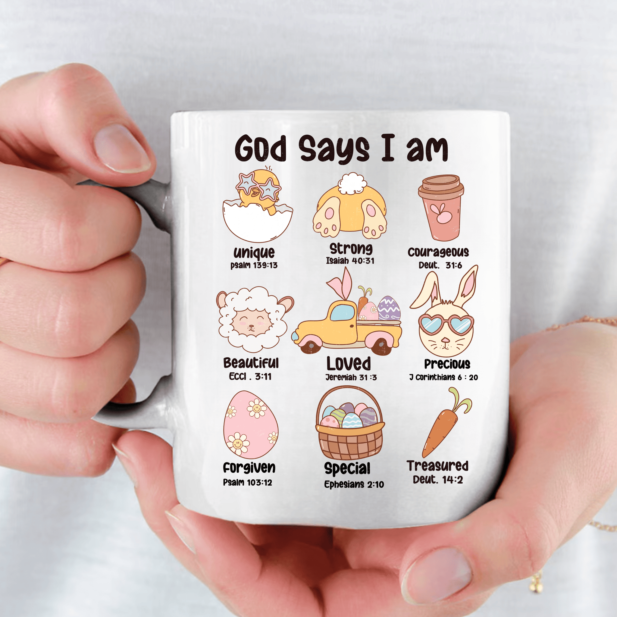 God Says I Am 15 oz Mug