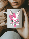 Cute Rabbit Mug - Cute Rabbit White 15 oz Mug - forallmylove39
