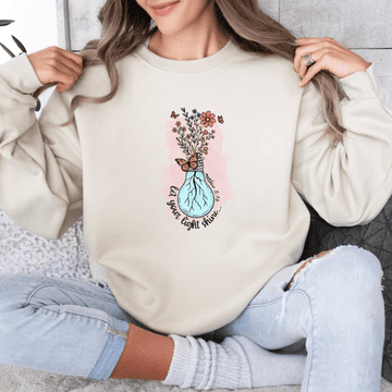 Let Your Light....Crewneck Pullover Sweatshirt