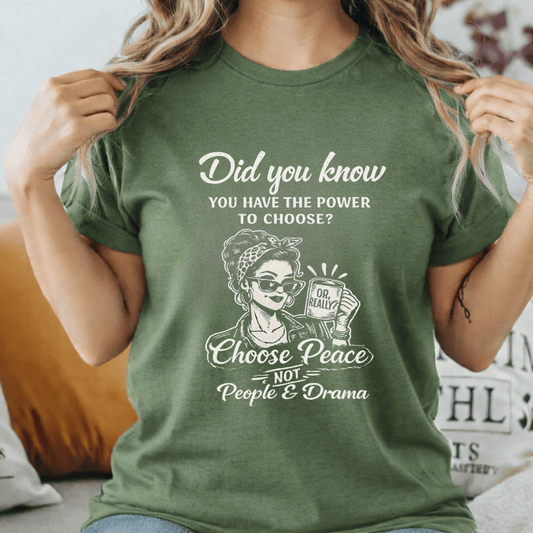 Choose Peace, Not People & Drama Collection