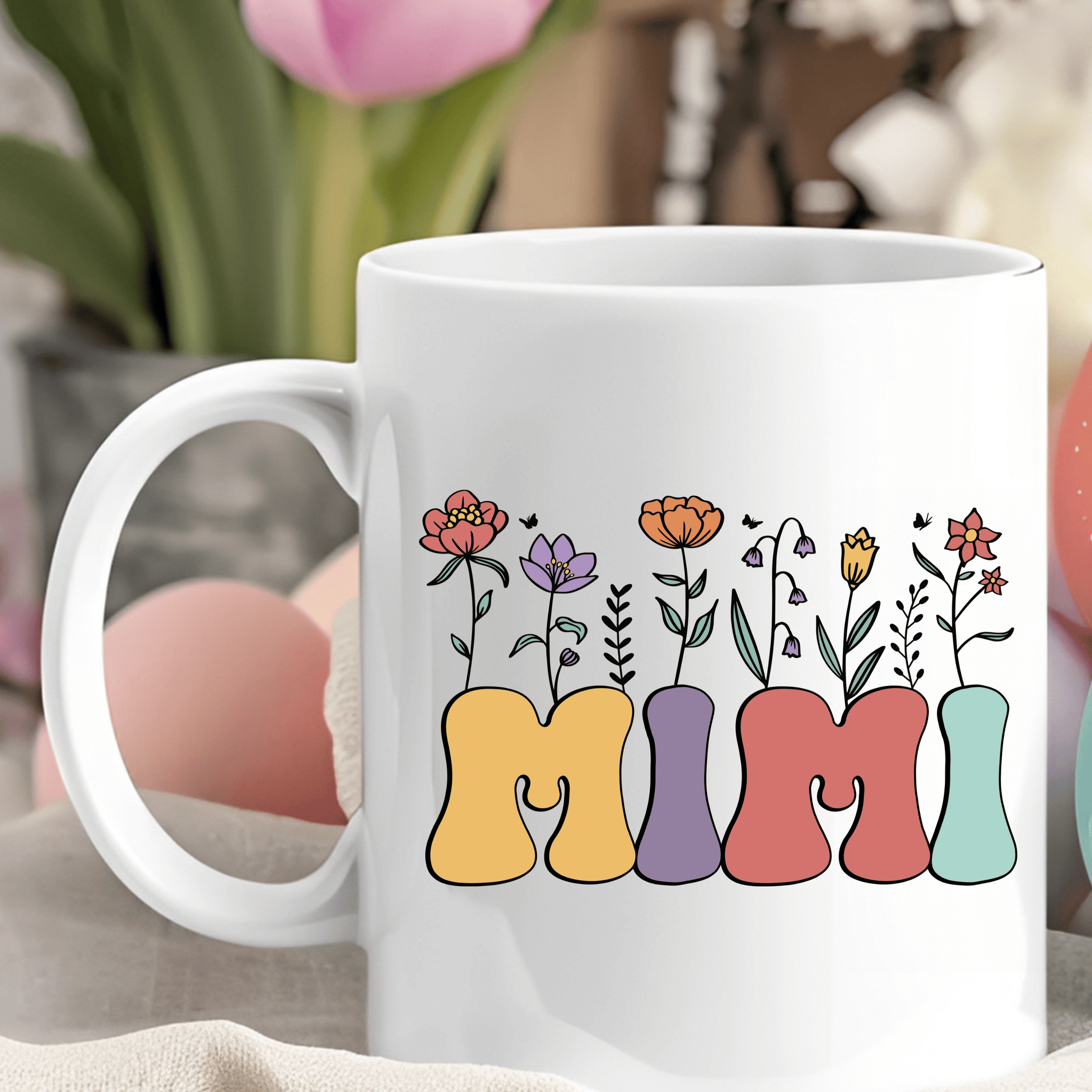 Mimi White 15oz Mug
