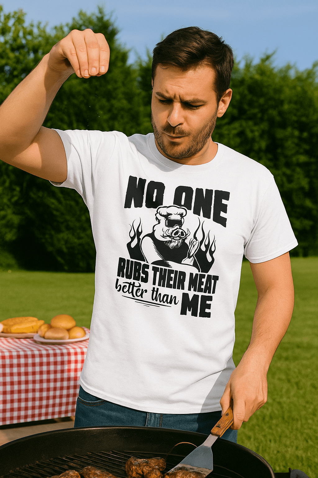 No One Rubs Meat T-Shirt