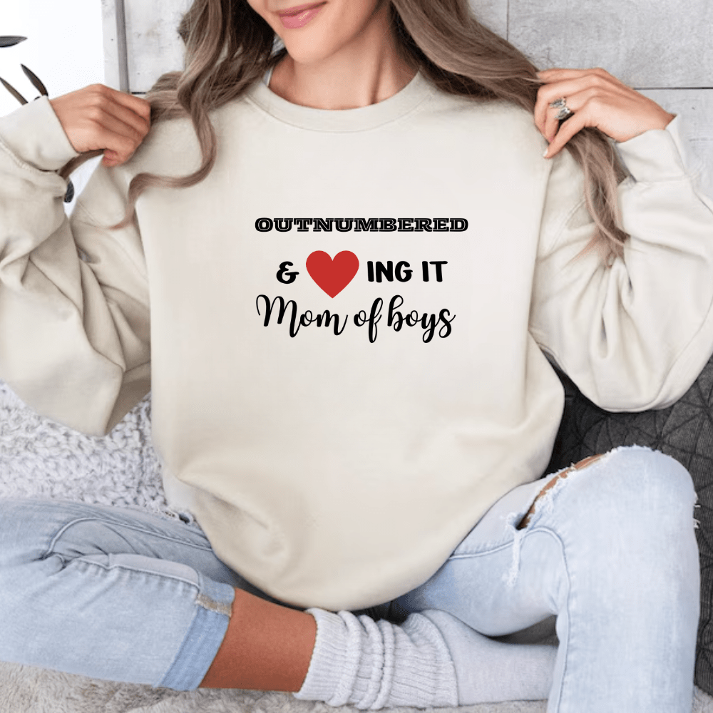 Outnumbered ...Crewneck Sweatshirt