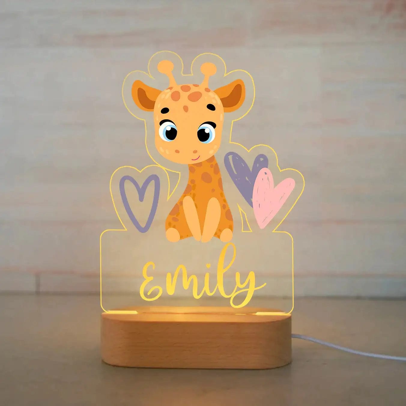 Custom Animal Design Lamp - Custom LED Night Light - forallmylove39