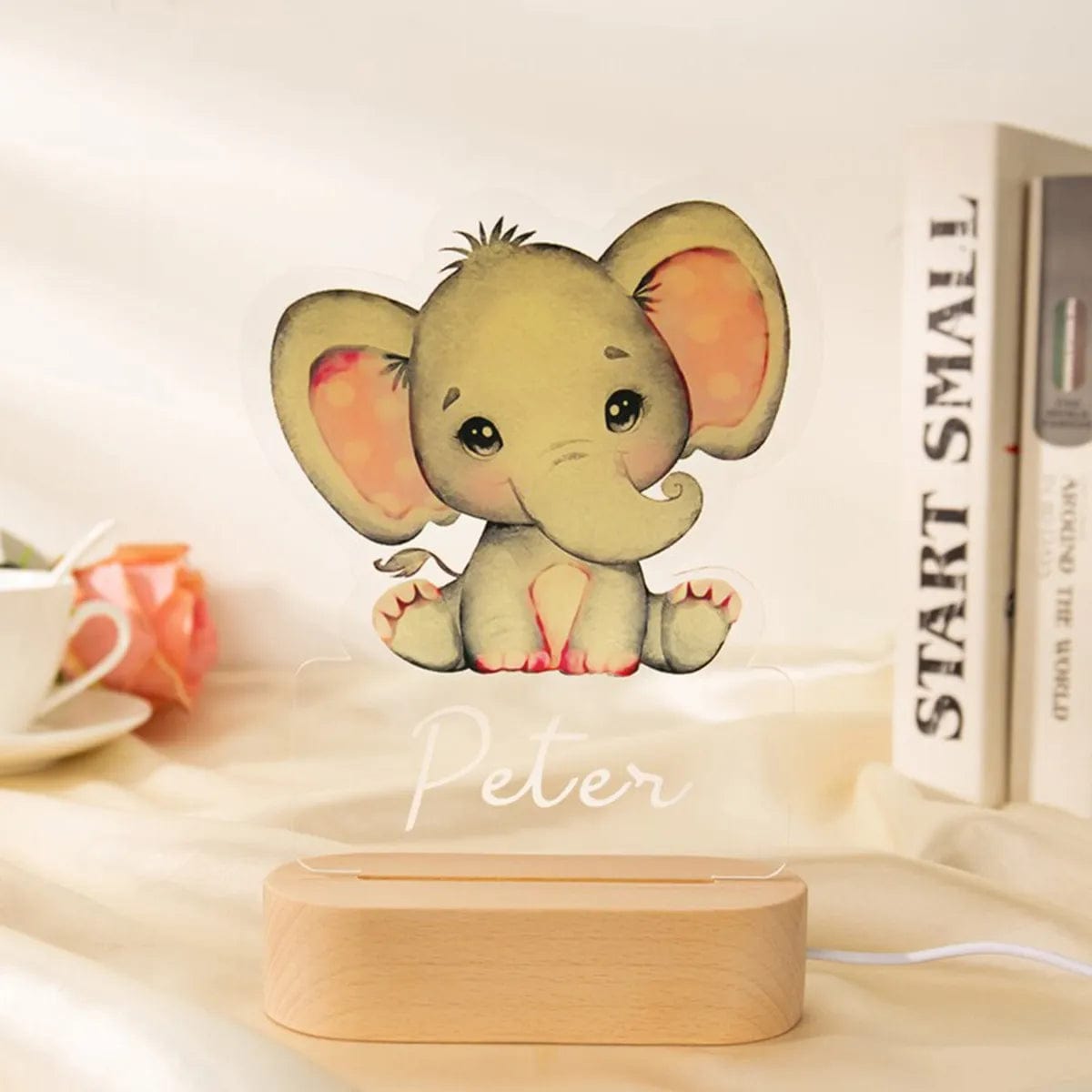 Custom Animal Design Lamp - Custom LED Night Light - forallmylove39