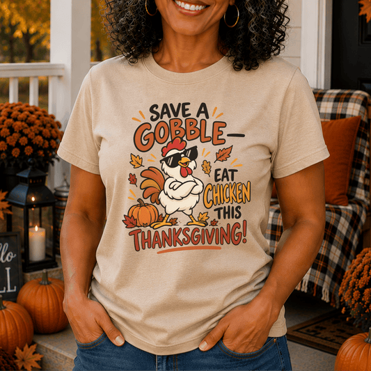 SAVE A GOBBLE — EAT CHICKEN THIS THANKSGIVING!