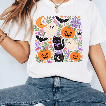 Spooky Blooms & Black Cats