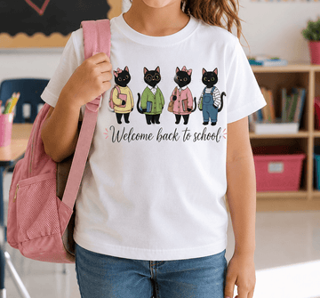 Welcome Back to School Cute Cats Shirt