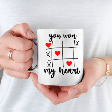 You Won My Heart 15oz Mug