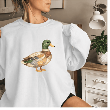 Purrfectly Faux Patched Mallard