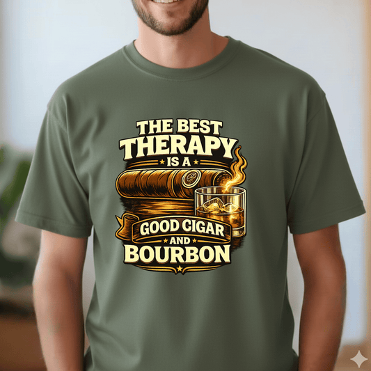 The Best Therapy Is a Good Cigar and Bourbon