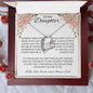 To My Daughter Love Dad - Forever Love Necklace