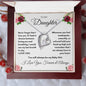To My Daughter - Forever Love Necklace