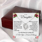 To My Daughter - Forever Love Necklace