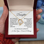 To My Daughter - Forever Love Necklace