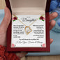 To My Daughter - Forever Love Necklace