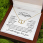 To My Daughter Everlasting Love Necklace