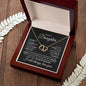 To My Daughter Everlasting Love Necklace