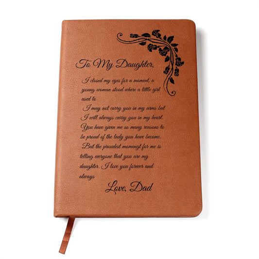 To My Daughter Journal - Love Dad