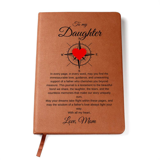 To My Daughter Journal - Love Mom