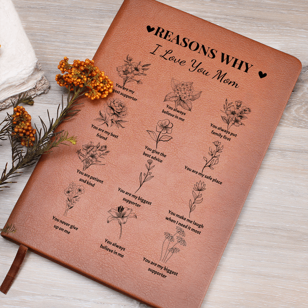 Reasons Why I Love you Mom- Graphic Journal