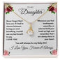 To My Daughter - Alluring Beauty Necklace