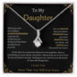 To My Daughter - Alluring Beauty Necklace