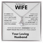 My Beautiful Wife Your Loving Husband - Alluring Beauty Necklace