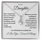 To My Daughter - Alluring Beauty Necklace