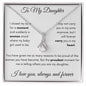 To My Daughter - Alluring Beauty Necklace