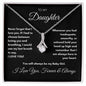 To My Daughter - Alluring Beauty Necklace