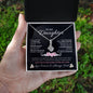 To My Daughter Love Dad - Alluring Beauty Necklace