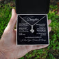 To My Daughter - Alluring Beauty Necklace