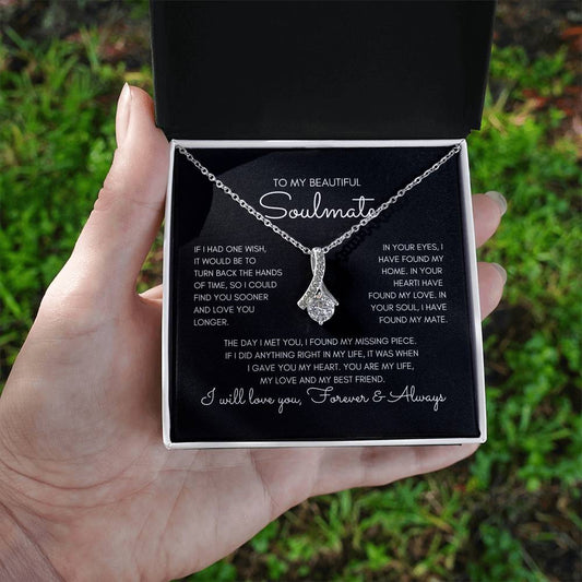 To My Beautiful Soulmate - Alluring Beauty Necklace
