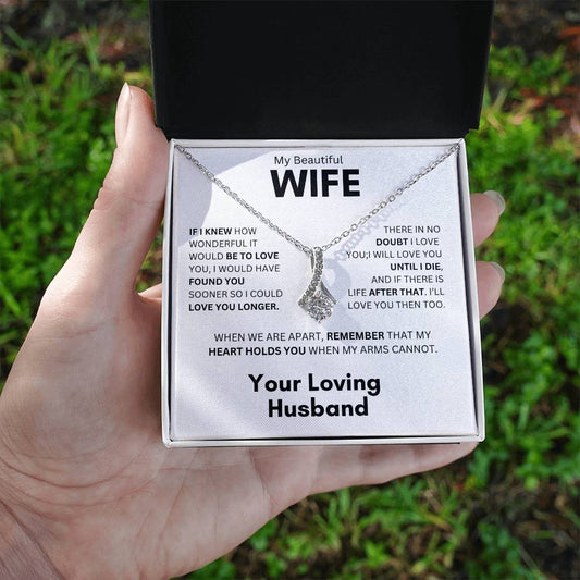 My Beautiful Wife Your Loving Husband - Alluring Beauty Necklace