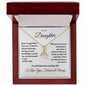 To My Daughter - Alluring Beauty Necklace