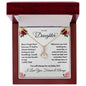 To My Daughter - Alluring Beauty Necklace