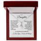 To My Daughter - Alluring Beauty Necklace
