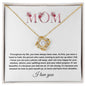 Mom - Love knot Necklace