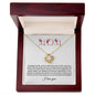 Mom - Love knot Necklace