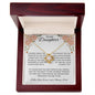 To My Daughter Love Dad - Love Knot Necklace