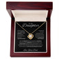 To My Daughter Love Dad - Love Knot Necklace